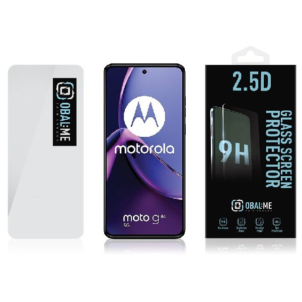 OBAL:ME 2.5D Ochranné tvrzené sklo pro Motorola G84