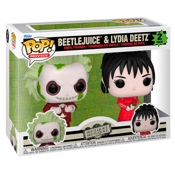 POP! 2 Pack Movies: Beetlejuice & Lydia Deetz (Beetlejuice 2)