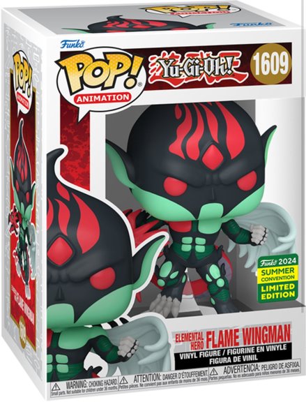 POP! Animation: Elemental Hero Flame Wingman (Yu Gi Oh) 2024 Summer Convention Limited