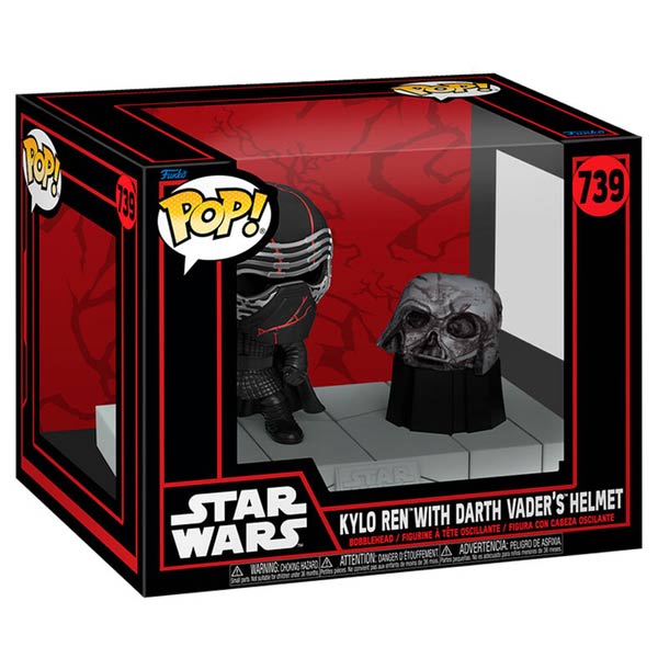 POP! Deluxe: Kylo Ren with Darth Vader Helmet (Star Wars)