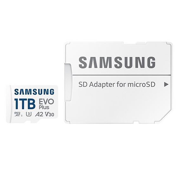 Samsung EVO Plus 1024 GB microSDXC, SD adaptér