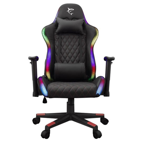 White Shark Herní křeslo THUNDERBOLT s RGB, černé White Shark Herní křeslo THUNDERBOLT s RGB, černé