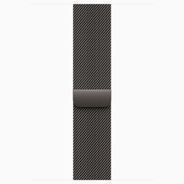 Apple Watch Series 10 GPS + Cellular 46mm Slate Titanium Case with Slate Milanese Loop - M/L