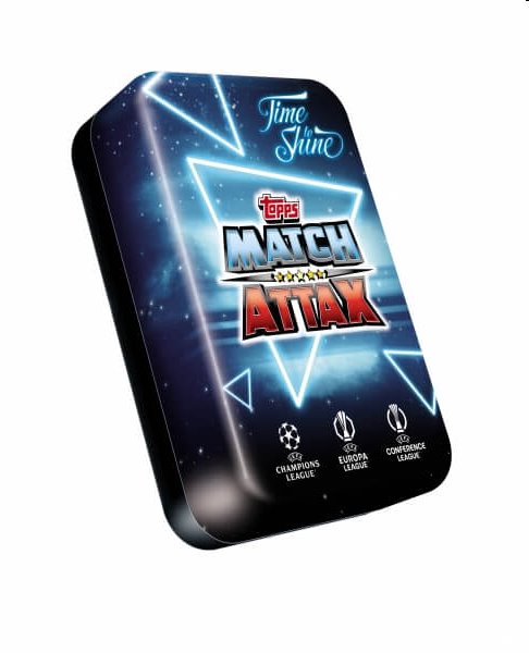 Fotbalové karty Topps Match Attax TCG 2024/25 UCC Mega Tin 1 modrá