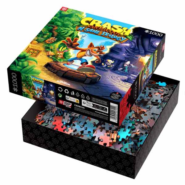 Good Loot Puzzle Gaming Crash Bandicoot N. Sane Trilogy 1000 pcs