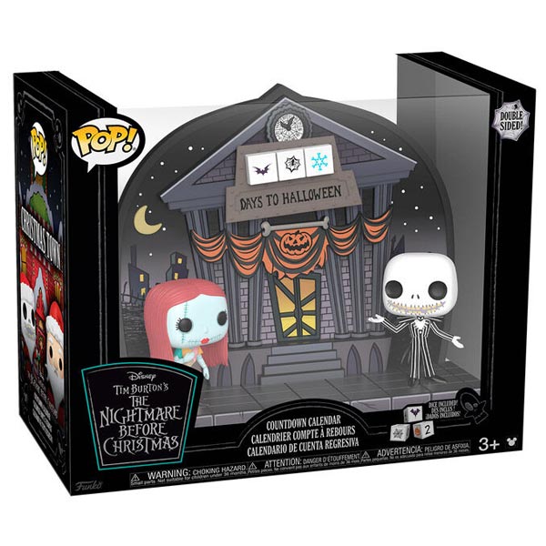 POP! The Nightmare Before Christmas Dual-Sided Countdown Calendar (Disney)