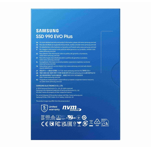 Samsung SSD 990 EVO Plus, 2TB