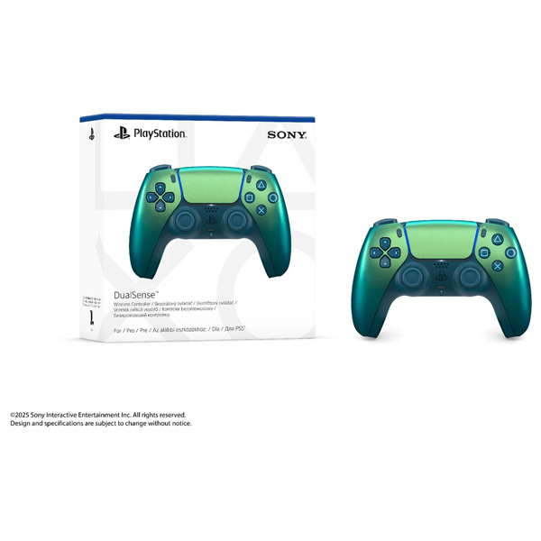 Bezdrátový ovladač PlayStation 5 DualSense, chroma teal