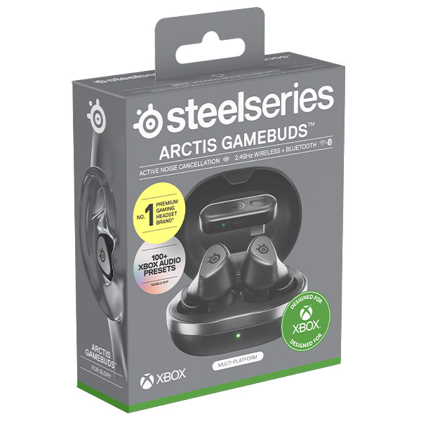 Steelseries Arctis GameBuds pre Xbox, černé