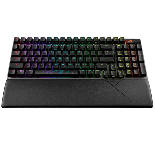 ASUS ROG Strix Scope 2 96 Wireless RGB Gaming Keyboard, ROG RX RED / PBT, US