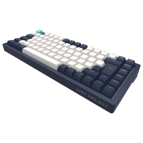 Dark Project One 83 Ivory/Navy Blue mechanická klávesnice