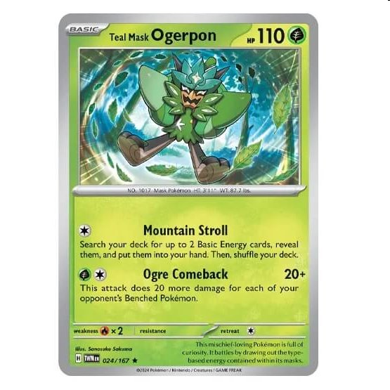 Kartová hra Pokémon TCG: Ogerpon ex Premium Collection Box (Pokémon)