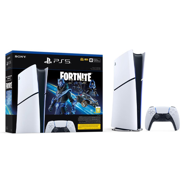 PlayStation 5 Digital (Model Slim Fortnite Cobalt Star Bundle)