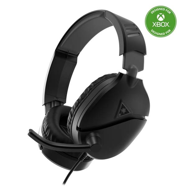 Herní sluchátka Turtle Beach RECON 70X, 3.5mm, Xbox One/série X/S, PC/PS4/5, Nintendo, Černá