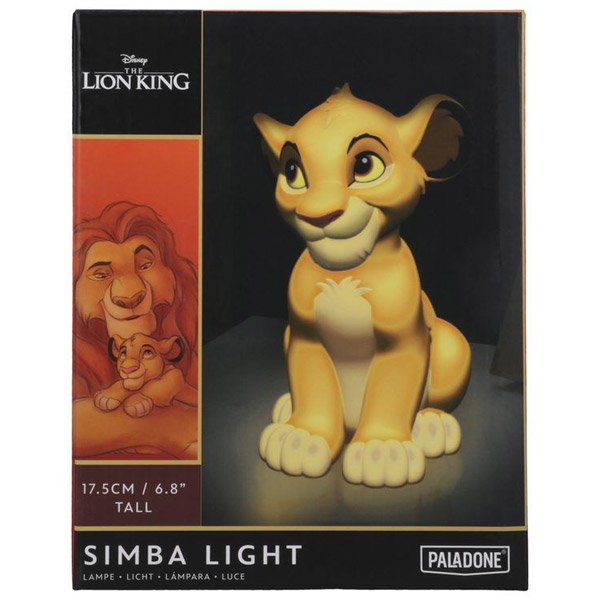 3D lampa Simba Leví Kráľ (Disney)