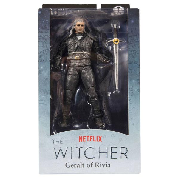 Action Figure Geralt of Rivia (the Witcher) 18 cm