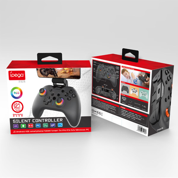 Bluetooth Gamepad iPega 9111B pro Android/iOS/PS3/PS4/PC/N-Switch, černý