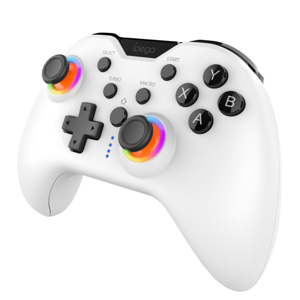 Bluetooth Gamepad iPega 9111B pro Android/iOS/PS3/PS4/PC/N-Switch, bílý