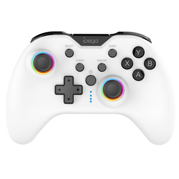 Bluetooth Gamepad iPega 9111B pro Android/iOS/PS3/PS4/PC/N-Switch, bílý