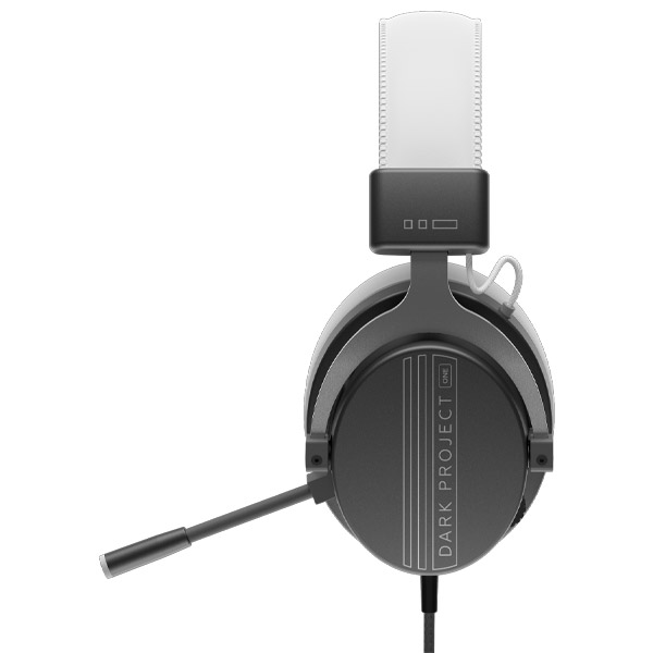 Dark Project One VEXO headset, sivý