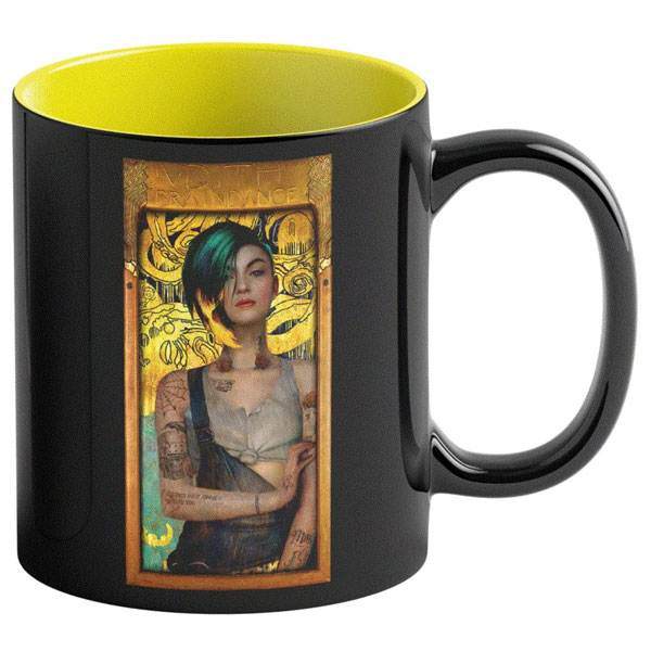 Hrnček Good Loot Judy & Gustav Klimt (Cyberpunk 2077) 450 ml