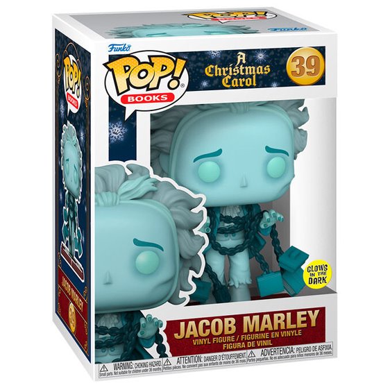 POP! Books: A Christmas Carol Jacob Marley (Glows in The Dark)