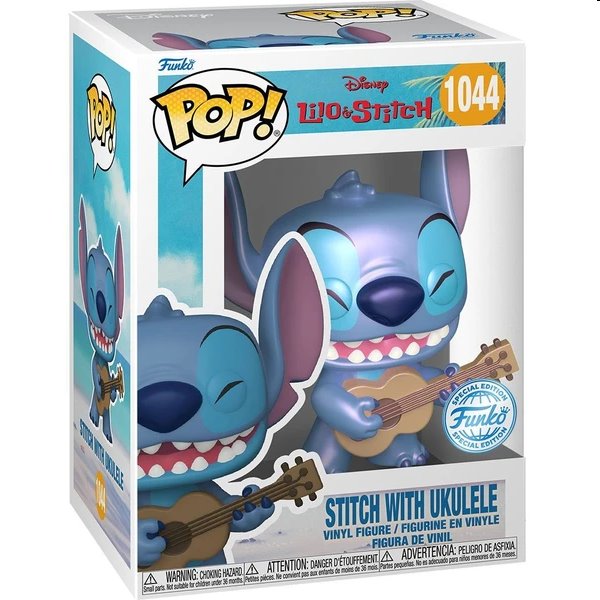 POP! Disney: Stitch with Ukelele (Lilo & Stitch) Special Edition Pearlescent