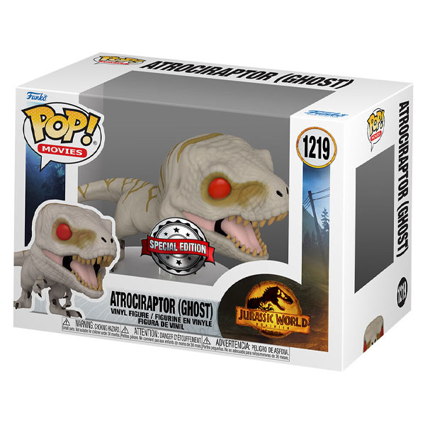 POP! Movies: Atrociraptor (Ghost) (Jurassic World) Special Edition