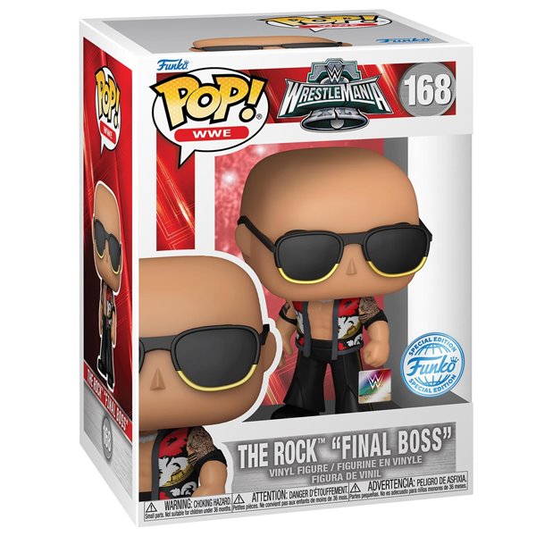 POP! The Rock "Final Boss" (WWE) Special Edition