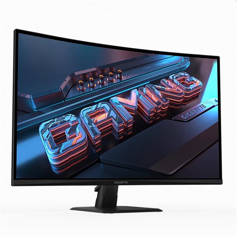 GIGABYTE LCD GS32QCG GAMING Monitor 31.5" QHD 2560x1440, VA 1500R, 170Hz, 2xHDMI, DP