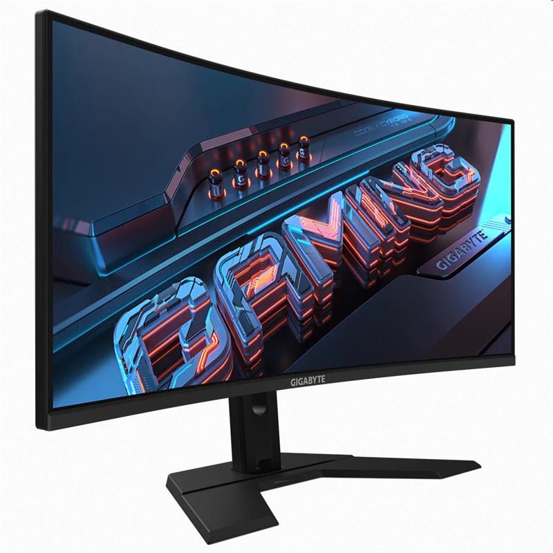 GIGABYTE LCD GS34WQC GAMING Monitor 34" WQHD 3440x1440, VA 1500R, 135Hz, 2xHDMI, DP