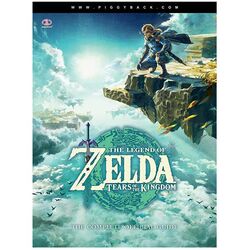 Průvodce hrou The Legend of Zelda: Tears of the Kingdom, paperback, ENG na playgosmart.cz