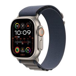 Apple Watch Ultra 2 GPS + Cellular, 49mm Titanium Case with Blue Alpine Loop - Small na playgosmart.cz