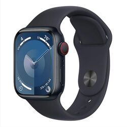Apple Watch Series 9 GPS + Cellular 41mm Midnight Aluminium Case with Midnight Sport Band - S/M na playgosmart.cz