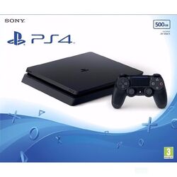 Sony PlayStation 4 Slim 500GB, jet black SN - BAZAR (použité zboží , smluvní záruka 12 měsíců) na playgosmart.cz