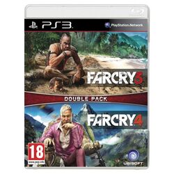 Far Cry 3 + Far Cry 4 (Double Pack) [PS3] - BAZAR (použité zboží) na playgosmart.cz