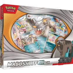 PKM Mabosstiff ex Box (Pokémon), vystavený, záruka 21 měsíců na playgosmart.cz