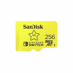 SanDisk Nintendo Switch Micro SDXC 256 GB na playgosmart.cz