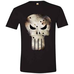 Tričko Punisher Damaged Skull XL na playgosmart.cz