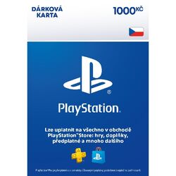 PlayStation Store - dárková karta 1000 Kč