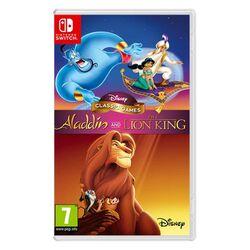 Disney Classic Games: Aladdin and The Lion King[NSW]-BAZAR (použité zboží)