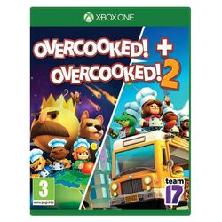 Overcooked! + Overcooked! 2[XBOX ONE]-BAZAR (použité zboží)