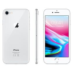 Apple iPhone 8, 64GB | Silver, Třída C - použité s DPH, záruka 12 měsíců na playgosmart.cz