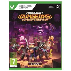 Minecraft Dungeons (Ultimate Edition) [XBOX Series X] - BAZÁR (použitý tovar) na playgosmart.cz