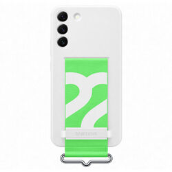 Pouzdro Silicone Strap Cover pro Samsung Galaxy S22 Plus, white na playgosmart.cz