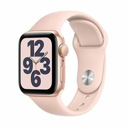 Apple Watch SE GPS, 40mm Pink/Gold, Třída A - použité, záruka 12 měsíců