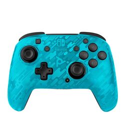 Bezdrátový ovladač PDP Deluxe Faceoff pro Nintendo Switch, Camo Blue na playgosmart.cz