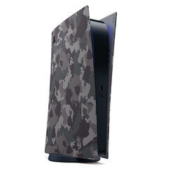 Kryt na konzoli PlayStation 5 Digital, gray camouflage na playgosmart.cz