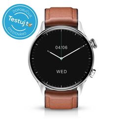 Niceboy WATCH GTR smart hodinky, stříbrné na playgosmart.cz