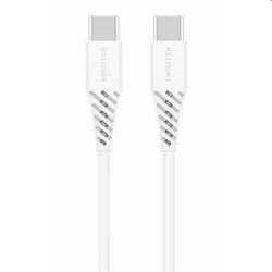 Swissten Data Cable TPU USB-C/USB-C, PD, 2,5m, white - OPENBOX (Rozbalené zboží s plnou zárukou) na playgosmart.cz